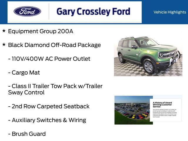 new 2025 Ford Bronco Sport car, priced at $34,446