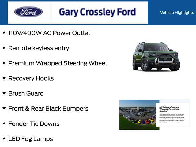 new 2025 Ford Bronco Sport car, priced at $34,446