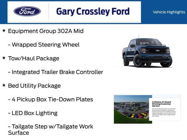 new 2025 Ford F-150 car, priced at $57,350