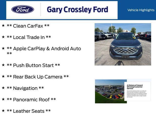 used 2019 Ford Edge car, priced at $19,000