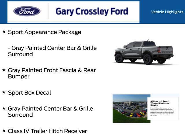 new 2025 Ford Ranger car, priced at $40,527