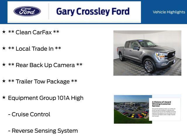 used 2021 Ford F-150 car, priced at $35,000