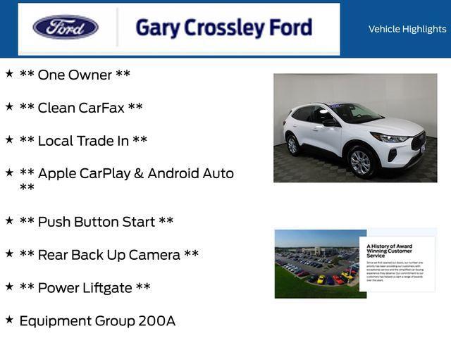 used 2023 Ford Escape car, priced at $20,500