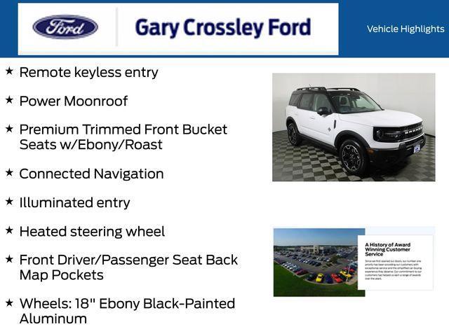 new 2025 Ford Bronco Sport car, priced at $37,092