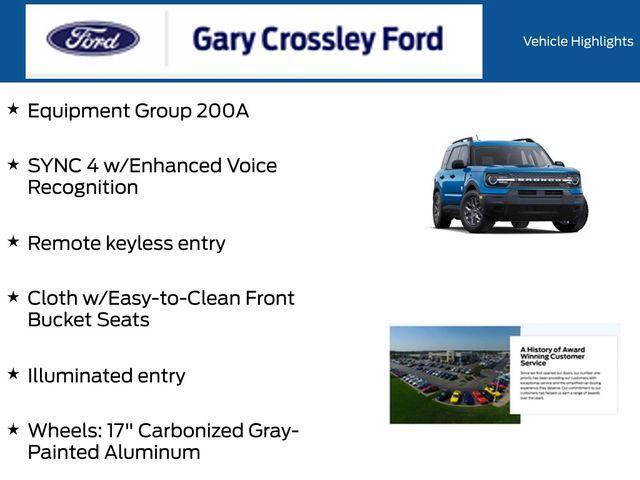 new 2025 Ford Bronco Sport car, priced at $32,500