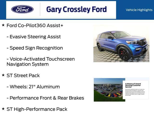 used 2022 Ford Explorer car, priced at $35,500
