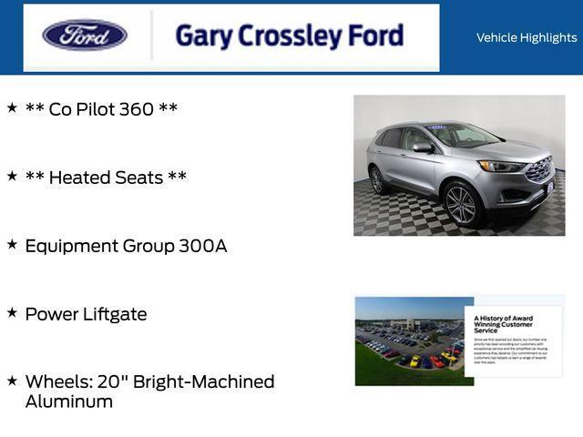 used 2021 Ford Edge car, priced at $24,000