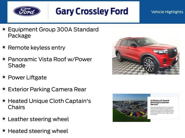 new 2025 Ford Explorer car, priced at $49,500
