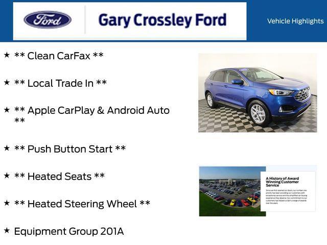 used 2021 Ford Edge car, priced at $24,000