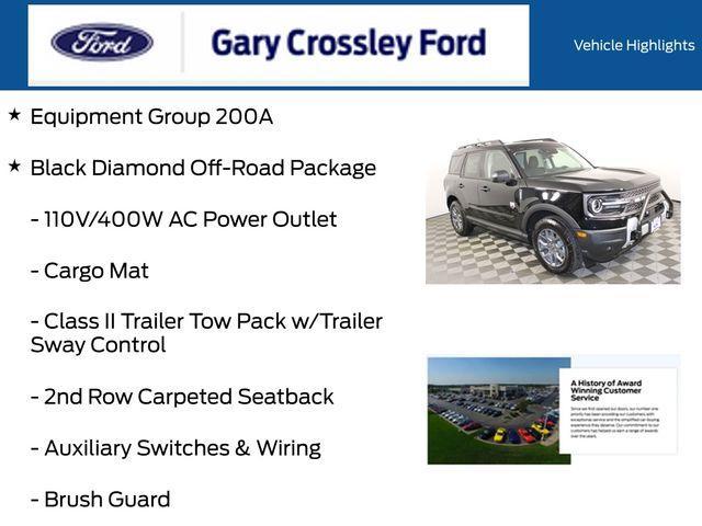 new 2025 Ford Bronco Sport car, priced at $34,092