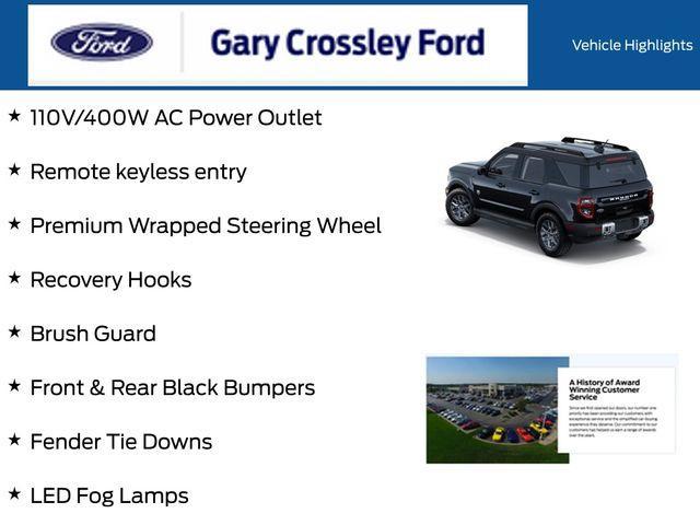 new 2025 Ford Bronco Sport car, priced at $34,092