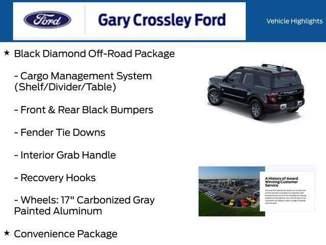 new 2025 Ford Bronco Sport car, priced at $34,092