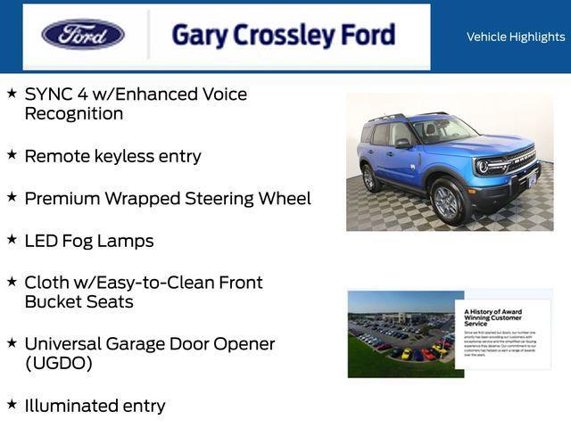 new 2025 Ford Bronco Sport car, priced at $31,611