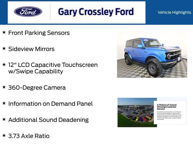 used 2023 Ford Bronco car, priced at $43,500