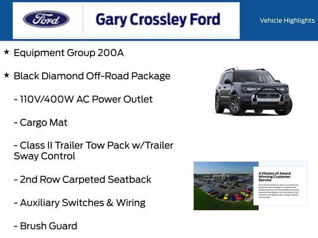 new 2025 Ford Bronco Sport car, priced at $33,810