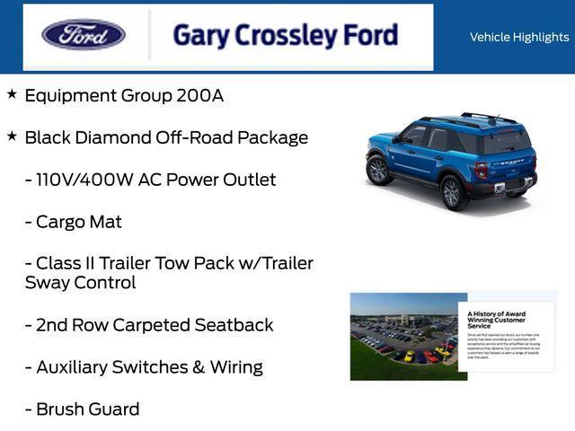 new 2025 Ford Bronco Sport car, priced at $34,446