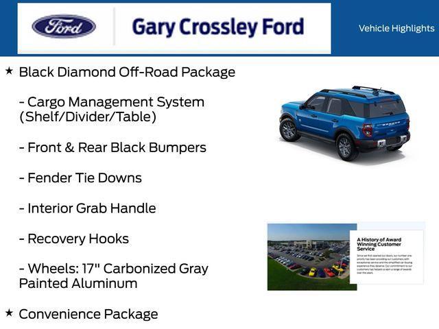 new 2025 Ford Bronco Sport car, priced at $34,446