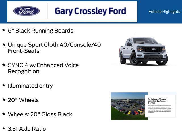 new 2025 Ford F-150 car, priced at $55,000