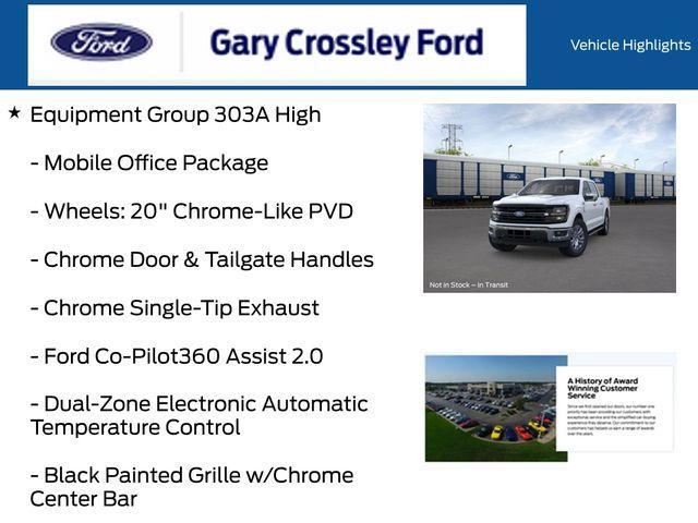 new 2025 Ford F-150 car, priced at $57,956