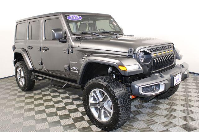 used 2018 Jeep Wrangler Unlimited car, priced at $21,000