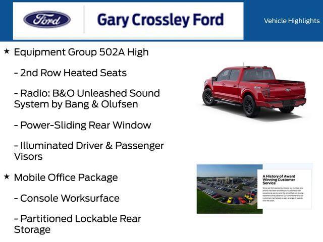 new 2025 Ford F-150 car, priced at $75,000
