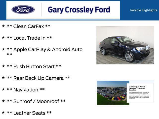 used 2016 BMW X4 car, priced at $18,000