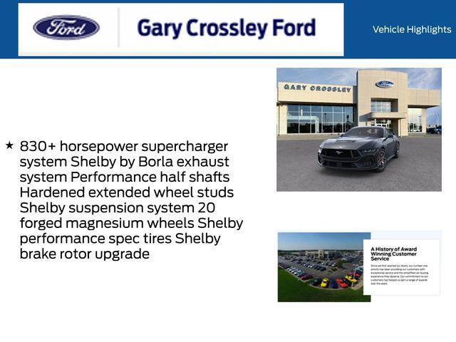new 2024 Ford Mustang car, priced at $165,000