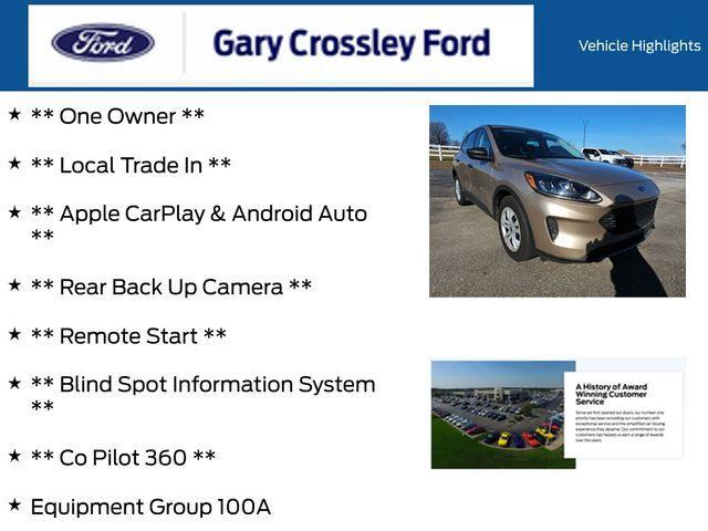 used 2021 Ford Escape car, priced at $16,900