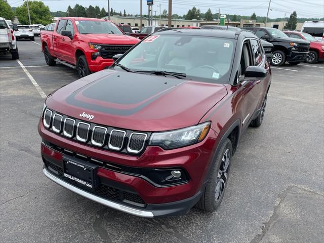 used 2022 Jeep Compass car, priced at $25,756