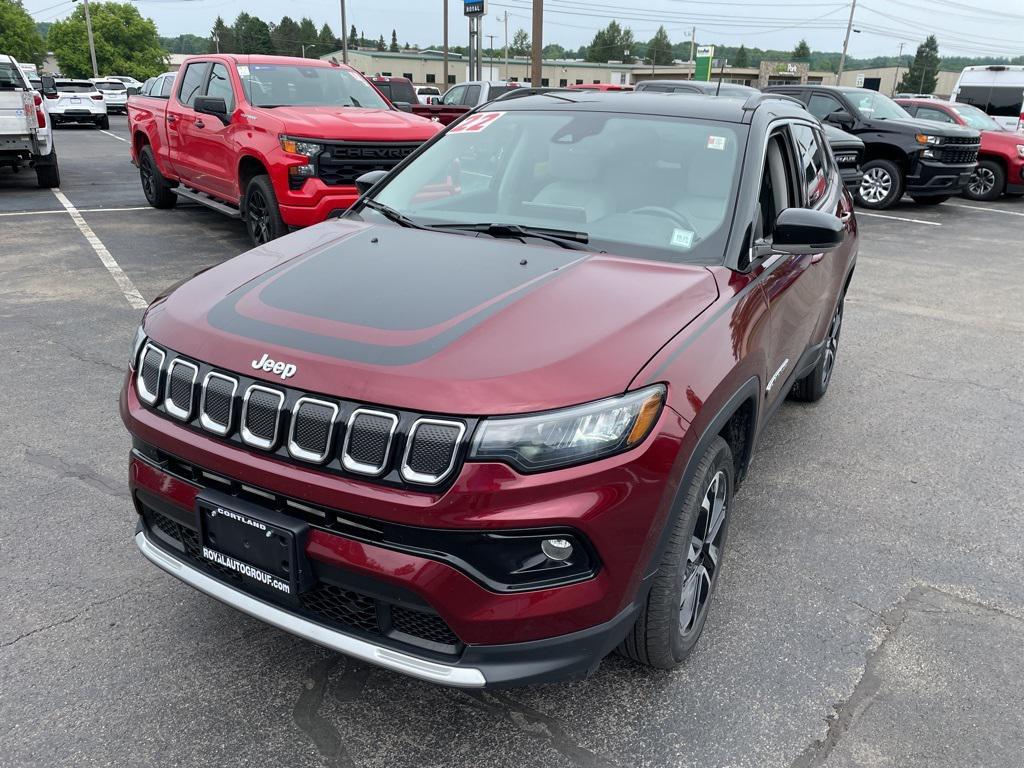 used 2022 Jeep Compass car, priced at $25,756