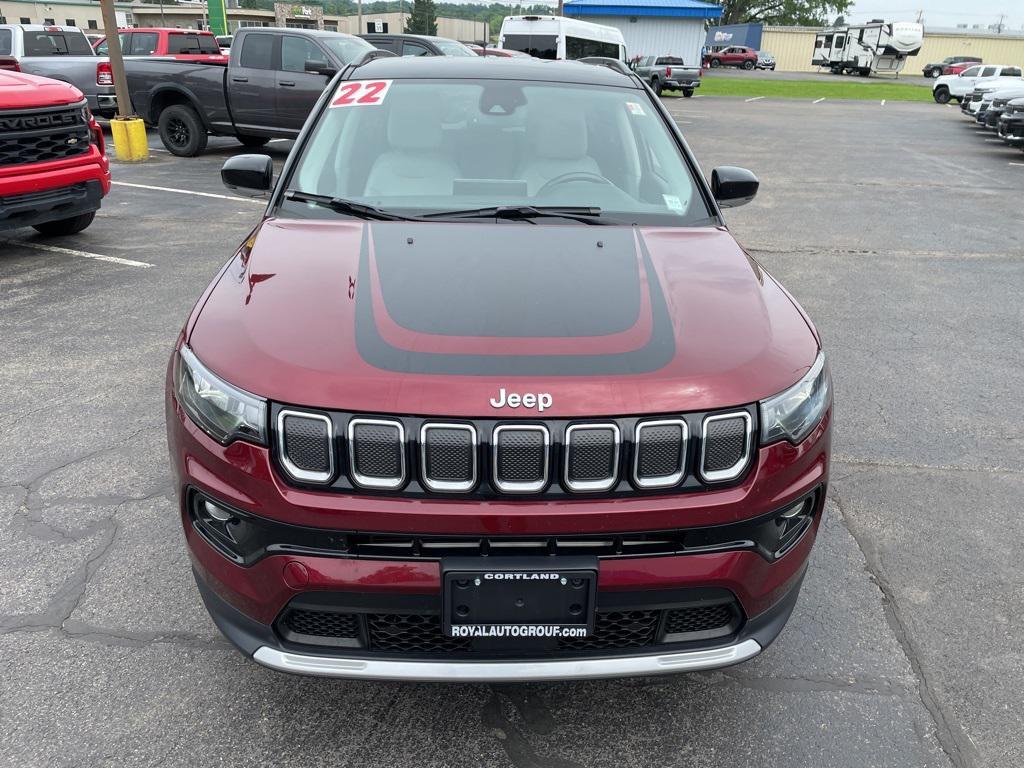 used 2022 Jeep Compass car, priced at $25,756