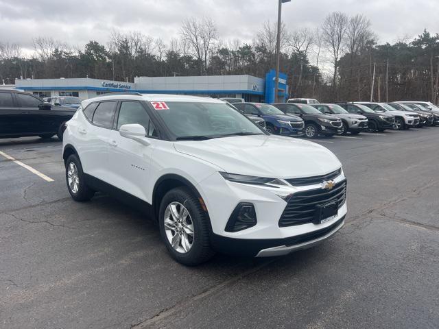 used 2021 Chevrolet Blazer car, priced at $24,242