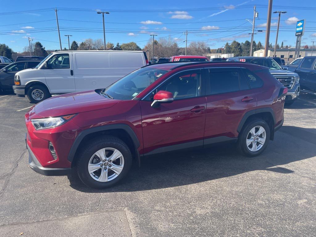 used 2021 Toyota RAV4 car