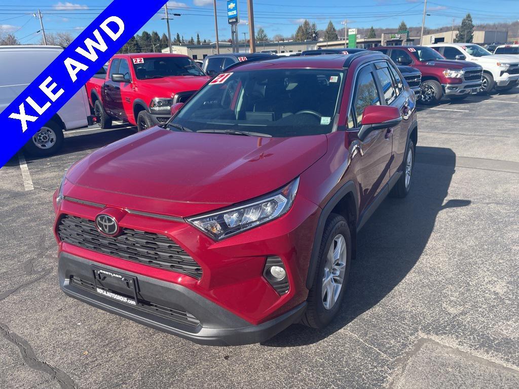 used 2021 Toyota RAV4 car