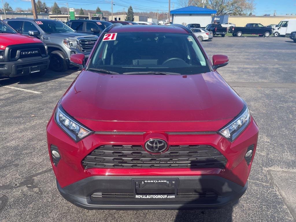 used 2021 Toyota RAV4 car