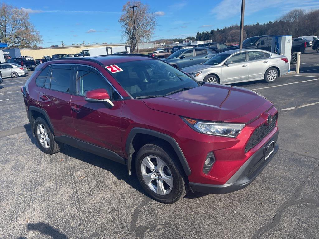 used 2021 Toyota RAV4 car