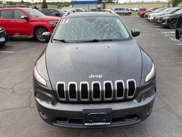 used 2017 Jeep Cherokee car, priced at $13,475