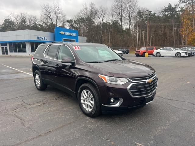 used 2021 Chevrolet Traverse car, priced at $28,888