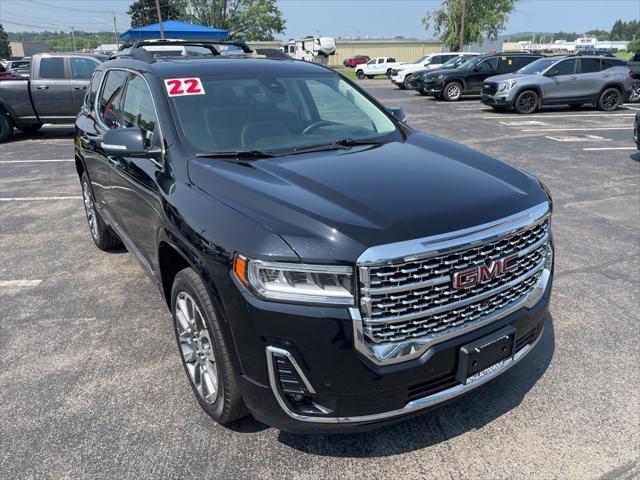 used 2022 GMC Acadia car, priced at $38,125