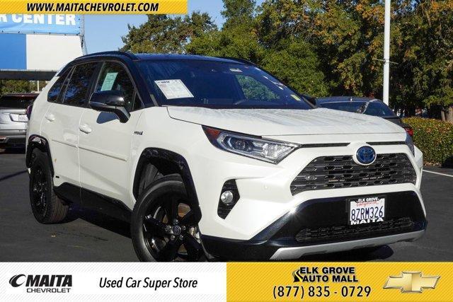 used 2021 Toyota RAV4 Hybrid car, priced at $34,000