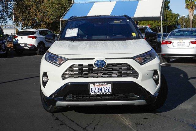 used 2021 Toyota RAV4 Hybrid car, priced at $34,000