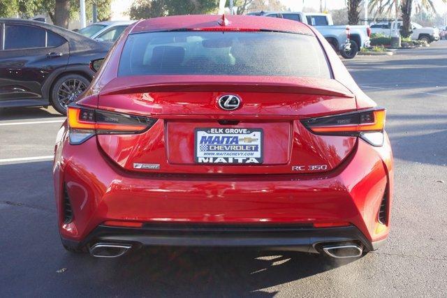 used 2020 Lexus RC 350 car, priced at $38,488