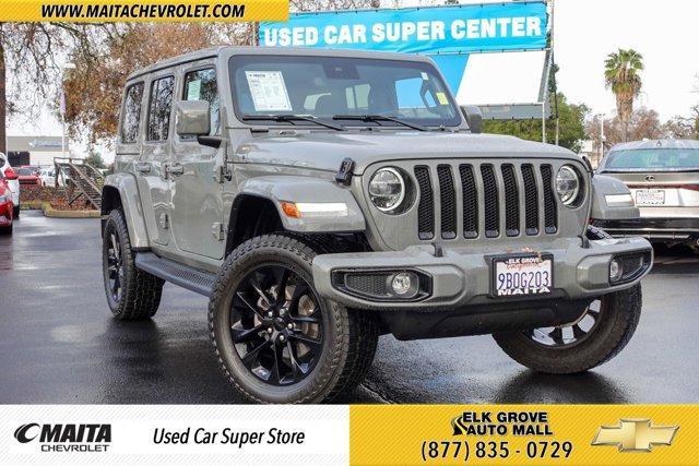 used 2022 Jeep Wrangler Unlimited car, priced at $41,988