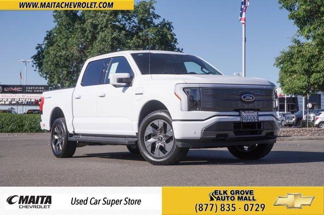 used 2023 Ford F-150 Lightning car, priced at $64,988