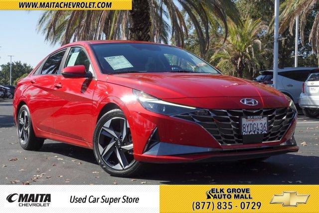 used 2022 Hyundai Elantra car, priced at $19,500