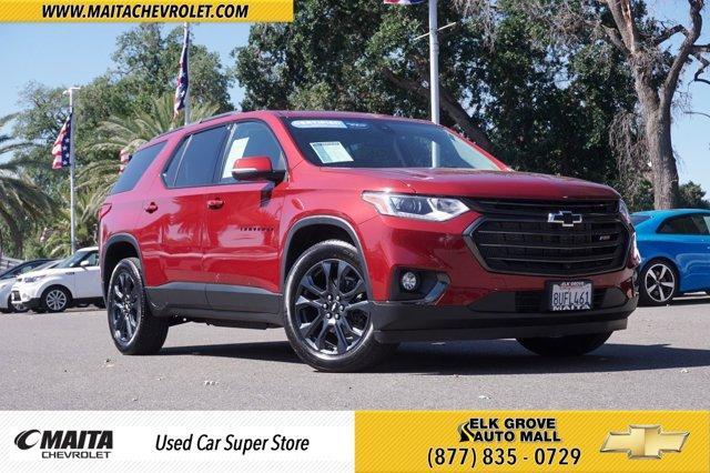 used 2021 Chevrolet Traverse car, priced at $36,488