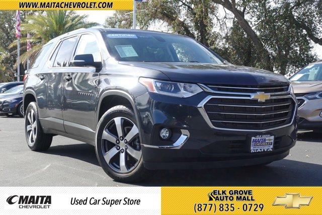 used 2021 Chevrolet Traverse car, priced at $27,988