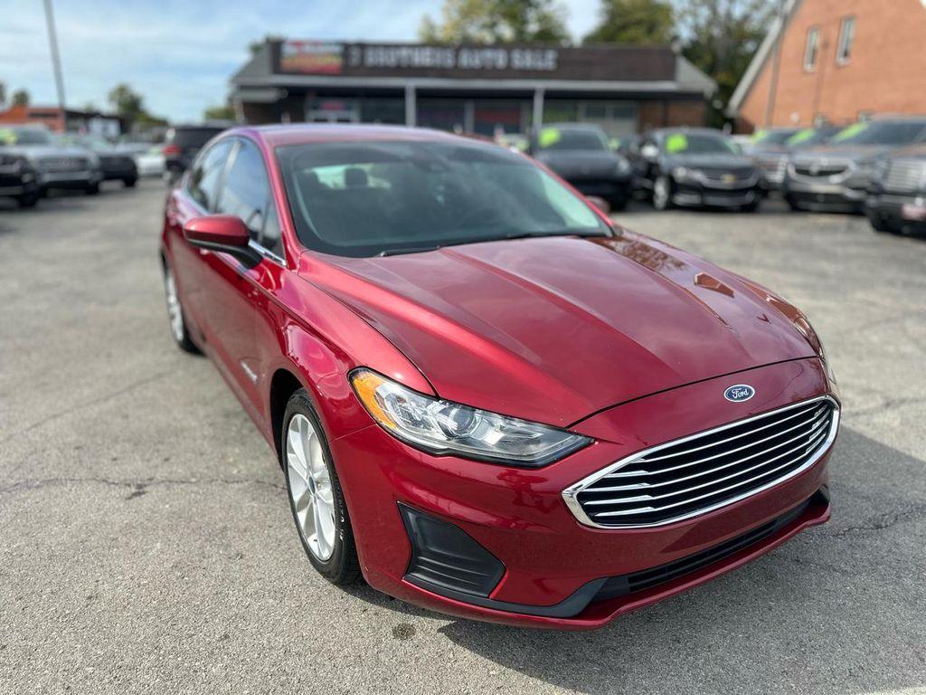 used 2019 Ford Fusion Hybrid car, priced at $12,500