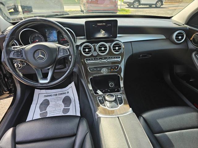 used 2017 Mercedes-Benz C-Class car, priced at $21,900