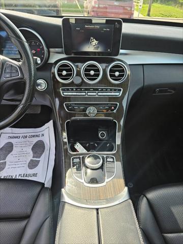 used 2017 Mercedes-Benz C-Class car, priced at $21,900